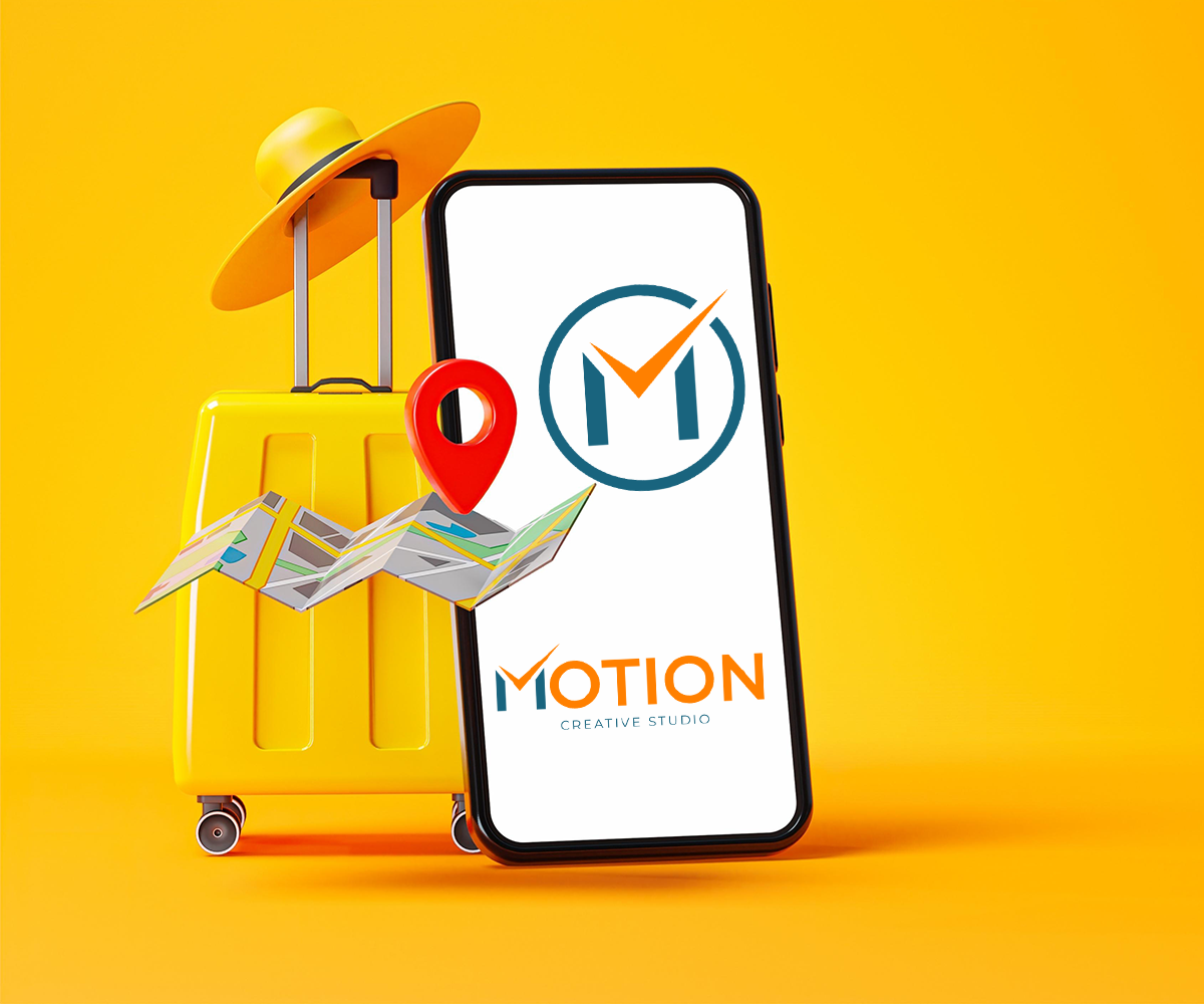 Smartphone with location pin and analytics chart representing local SEO strategy in 2025