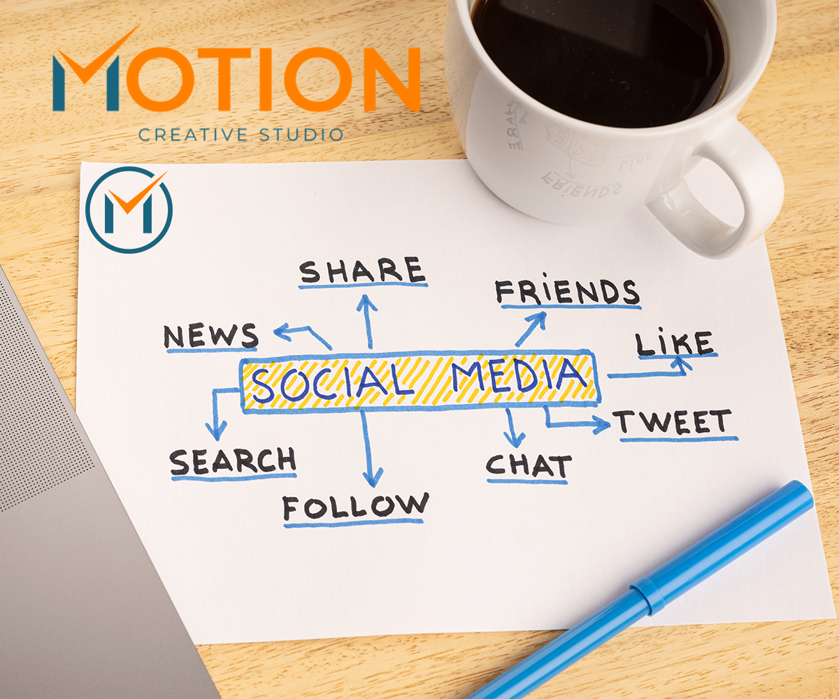 Social media algorithm concept illustration showing digital marketing strategy