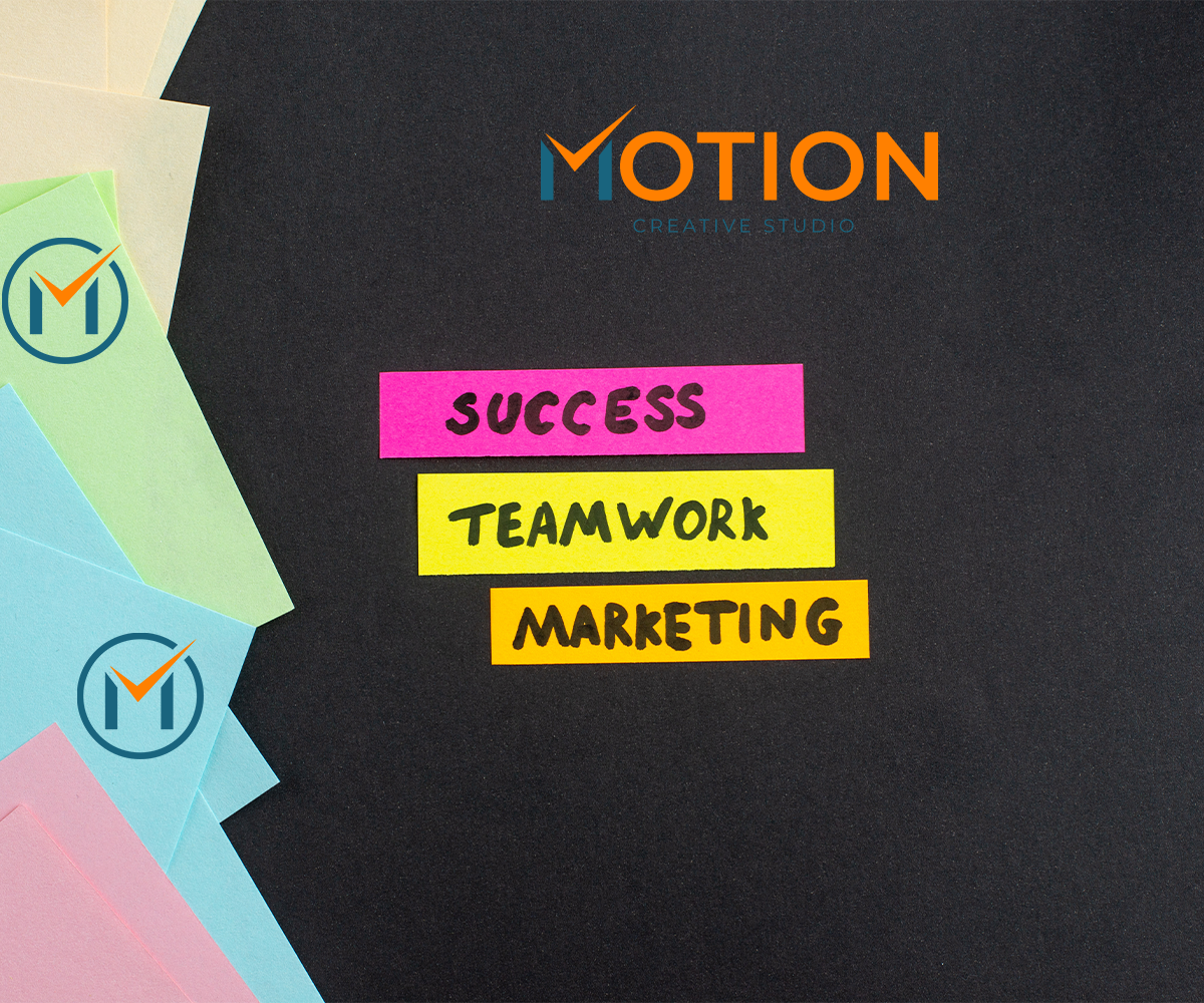 Digital marketing agency teamwork and success concept by Motion Creative Studio
